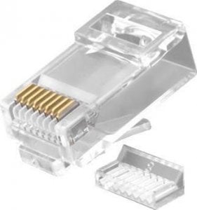 Lanview RJ45 UTP plug Cat6a for 1