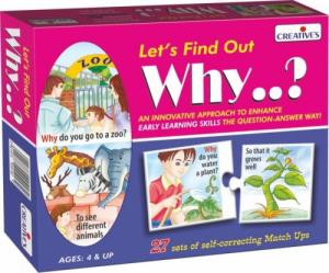 Creative Educational Gra językowa - 'Let's Find out- Why?' Creative Educational 1