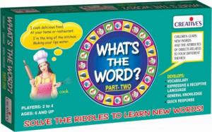 Creative Educational Gra językowa - 'What's The Word Part Two' Creative Educational 1