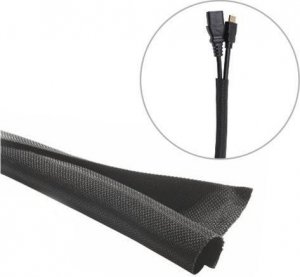 Organizer VivoLink Flexible cablesock ř38mm black 6