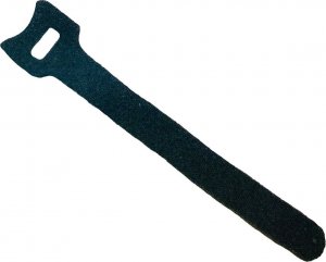 Lanview Velcro strap black 16 x 210 1