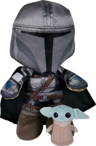 Simba Disney The Mandalorian Mando + Grogu Soft Toy (25 cm) 3
