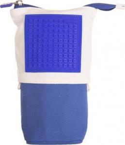 Piórnik Pixie Crew Pionowy piórnik na suwak z niebieskim panelem 5