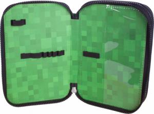 Piórnik Astra Piórnik potrójny Jumbo BW Minecraft AC3 6