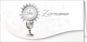 AbCard Zaproszenie Komunia ZK07 (10szt.) 1