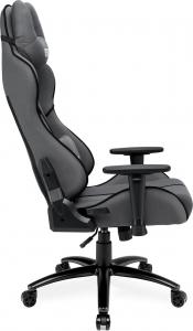 Fotel IMBA Seat WARLOCK materiałowy szaro-czarny 3