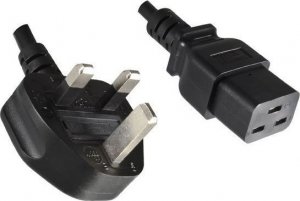 Kabel zasilający MicroConnect Power Cord UK Type G - C19 1