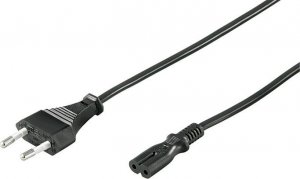 Kabel zasilający MicroConnect Power Cord CEE 7/16 - C7 1m 1