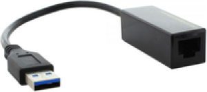 Karta sieciowa MicroConnect USB - RJ-45 Czarny (USBETHGW10) 1