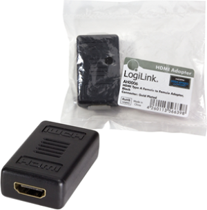 Adapter AV ACC HDMI - HDMI czarny (AH006) 2