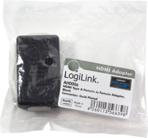 Adapter AV ACC HDMI - HDMI czarny (AH006) 3