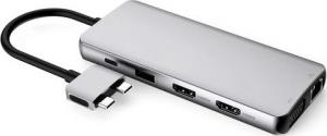 Stacja/replikator eStuff USB-C 12-in-1 Mobile Dock for 1