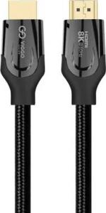 Kabel Viggo Design HDMI - HDMI 2m czarny 1