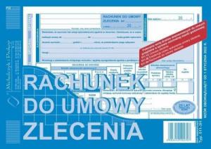 Michalczyk & Prokop Rachunek do umowy zlecenia A5 511-3H 1