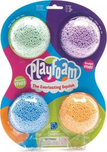 Learning Resources Playfoam, Masa piankowa, modelina, zestaw 4 kol 1