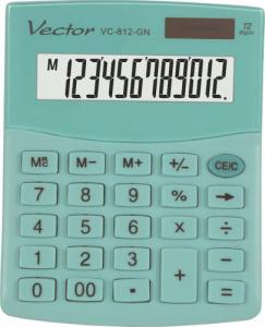 Kalkulator Vector Smart 3724 KAV VC-812 GN 1