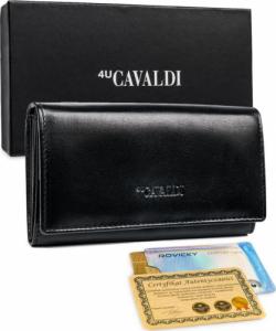 4U Cavaldi Podłużny portfel damski z bydlęcej skóry naturalnej Cavaldi NoSize 1