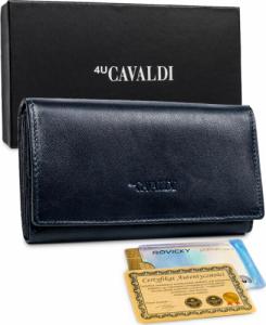 4U Cavaldi Podłużny portfel damski z bydlęcej skóry naturalnej Cavaldi NoSize 1