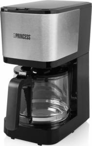 Ekspres przelewowy Princess Princess Ekspres do kawy Comact 12, 750 W, 1,25 L, czarno-srebrny 6
