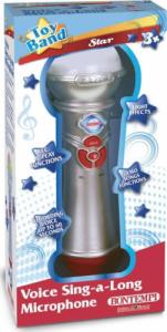 Bontempi Bontempi Zabawkowy mikrofon, srebrny 2