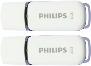 Pendrive Philips Snow (2 szt.), 32 GB  (433983) 1