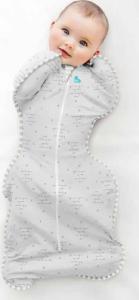 Love to dream Love to Dream Otulacz Swaddle Up Lite, etap 1, M, szary w napisy 1