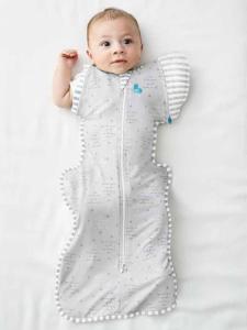 Love to dream Love to Dream Śpiworek Swaddle Up Transition Bag Lite, 2, L, szary 1