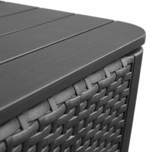 Allibert Allibert Stolik ogrodowy Luzon , grafitowy, 241664 7