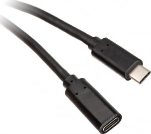 Kabel USB InLine USB-C - USB-C 2 m Czarny (35772) 1