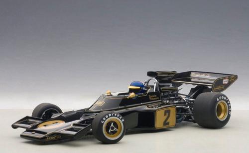 Autoart Lotus 72E #2 Peterson 1973 (with driver figurine fitted) (composite model/no openings) (585627)