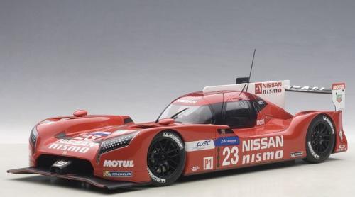 Autoart Nissan GT-R Nismo #23 Pla/Mardenbough/Chilton Le Mans 2015 (composite model/2-door openings) (585628)