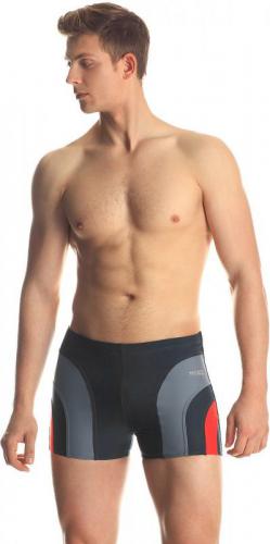 Aqua-Speed Spodenki pływackie SASHA rozmiar 3XL/336 szary/jasnoszary/czerwony (44204)