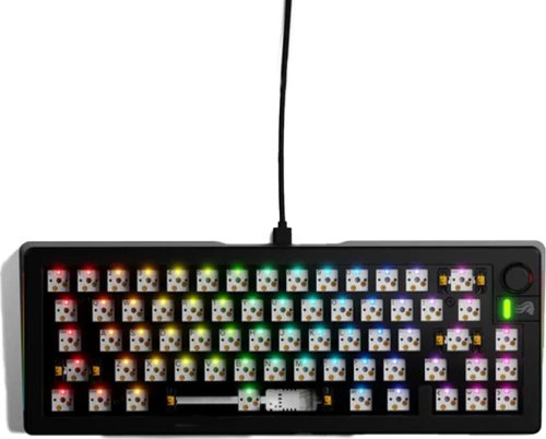 Klawiatura Glorious Glorious GMMK 3 65 % Custom Gaming-Tastatur - Barebone, ANSI-Layout, schwarz