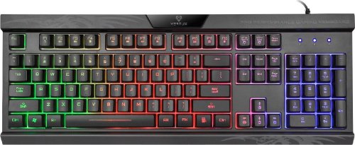 Klawiatura Vertux Vertux Klawiatura Mechaniczna Tactile anti-ghosting MECH Amber QWERTY RGB