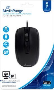 Mysz MediaRange MROS211 Czarny