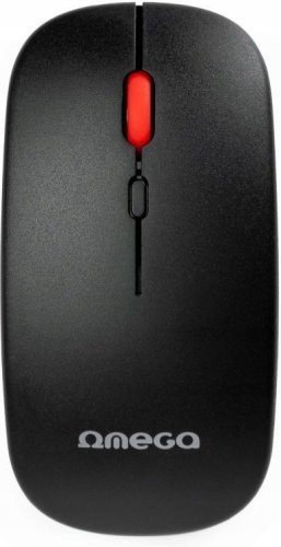 Mysz Omega OM301 czarno-czerwona