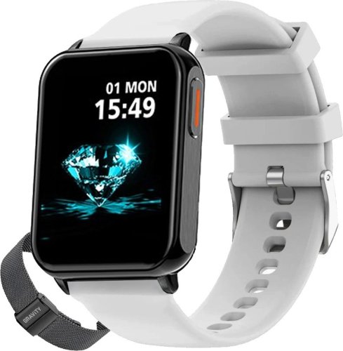 Smartwatch Gravity GT17-8 Biało-Czarny