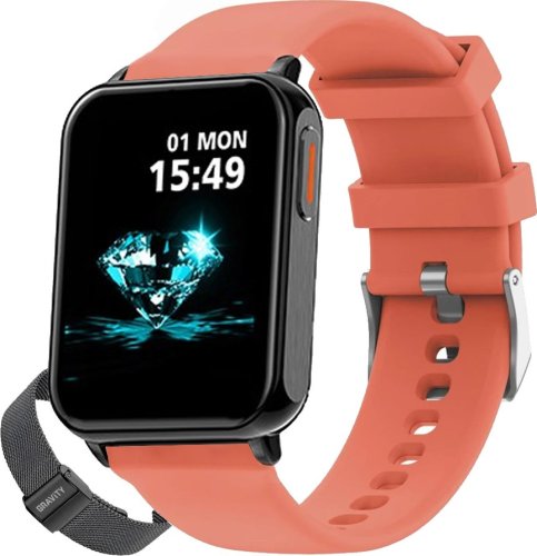 Smartwatch Gravity GT17-10 Czerwono-Czarny