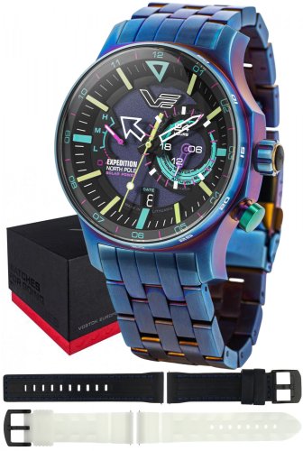 Zegarek Vostok Europe Zegarek męski Vostok Europe VS57-595D737B niebieski