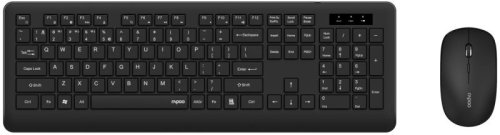 Klawiatura + mysz Rapoo RAPOO Zestaw klawiatury i myszy 8310M, Multi-mode, Bezprzewodowy zestaw, CZ/SK, Czarny