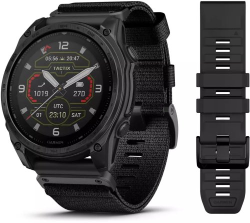 Zegarek sportowy Garmin Tactix 8 Solar Elite Czarny
