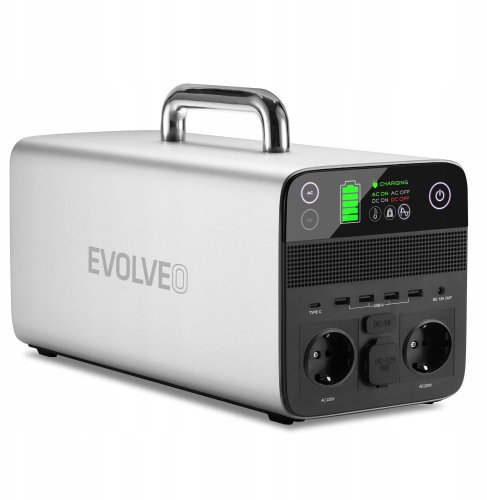 Evolveo Stacje zasilania PowerCharge 1000 1037 Wh