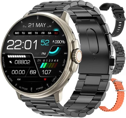 Smartwatch Rubicon Zegarek SMARTWATCH Rubicon RNCF15 duży IPS 1,39 / 3 paski