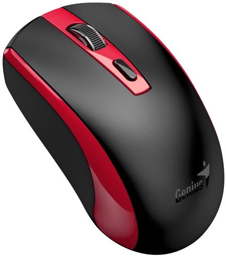 Mysz Genius ECO-8150* Czarno-czerwona