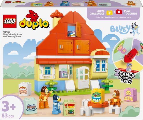 LEGO Duplo Dom rodzinny Blue z grą pamięciową (10459)