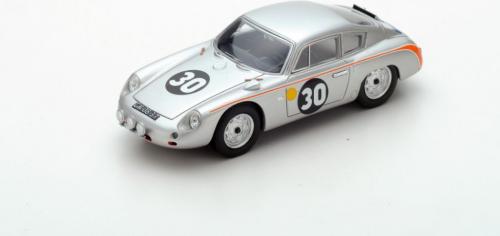 Spark Model Porsche 356B Carrera Abarth #30 B. Pon/C. Godin de Beaufort Le Mans 1962 (GXP-604009)
