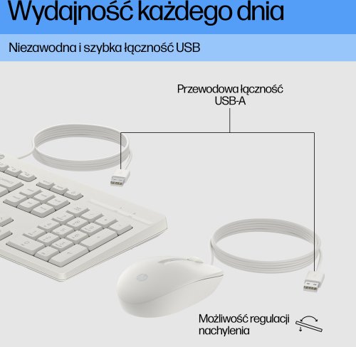 Klawiatura + mysz HP 225