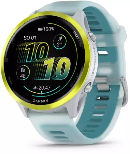 Zegarek sportowy Garmin Forerunner 570 Biało-niebieski