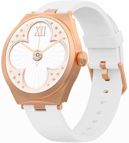 Smartwatch Gravity GT25-4 Różowe Złoto Biały