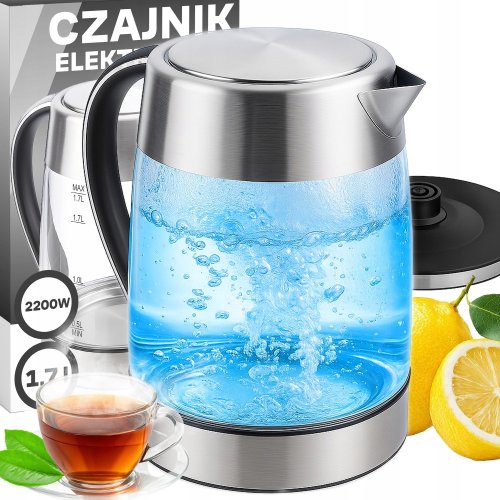 Czajnik Retoo OR1302 2200 W 1,7 l bezbarwny